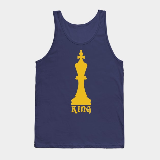 Chess King Tank Top by IKAT